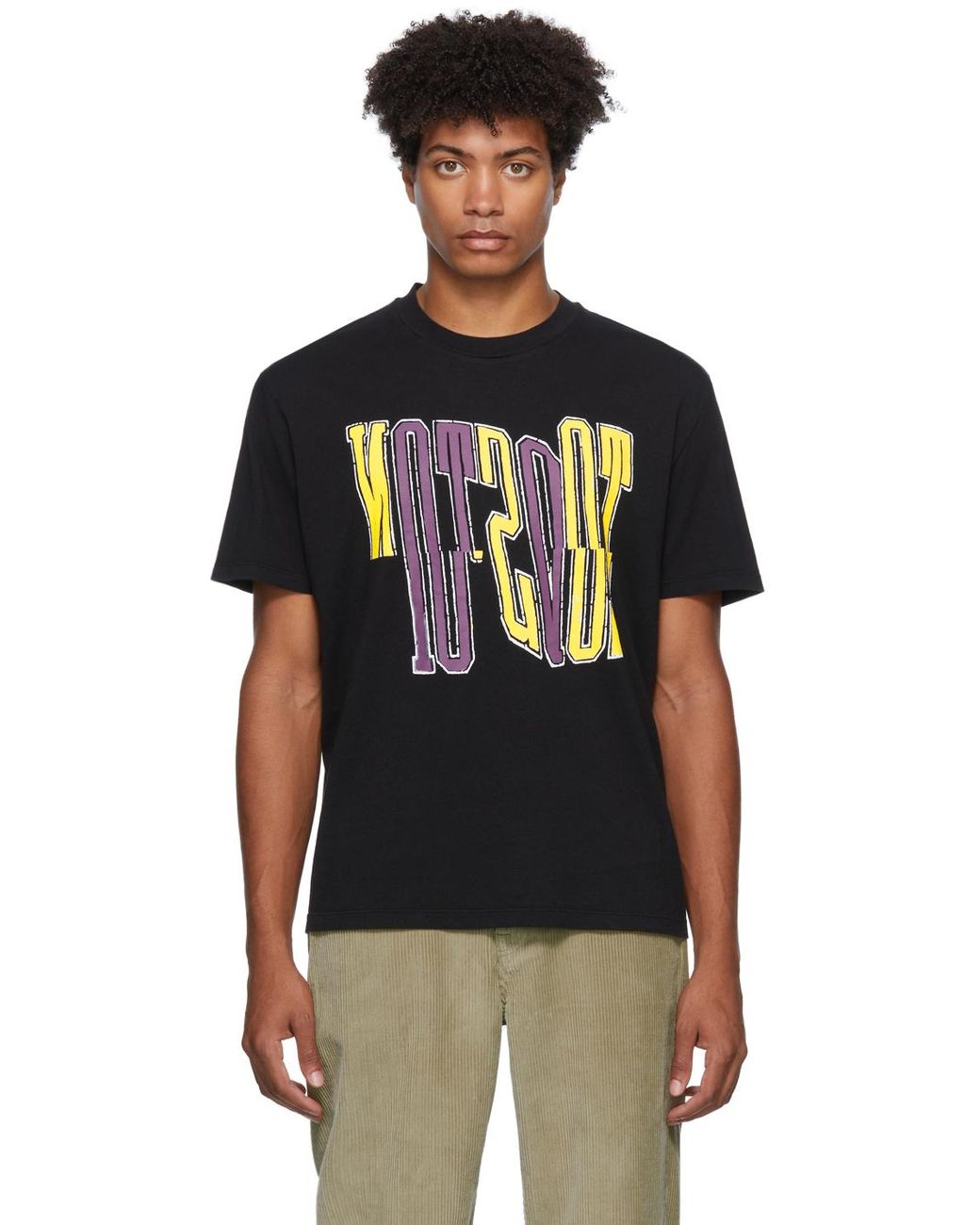 Our Legacy Cotton No Time Box T-shirt in Black for Men | Lyst