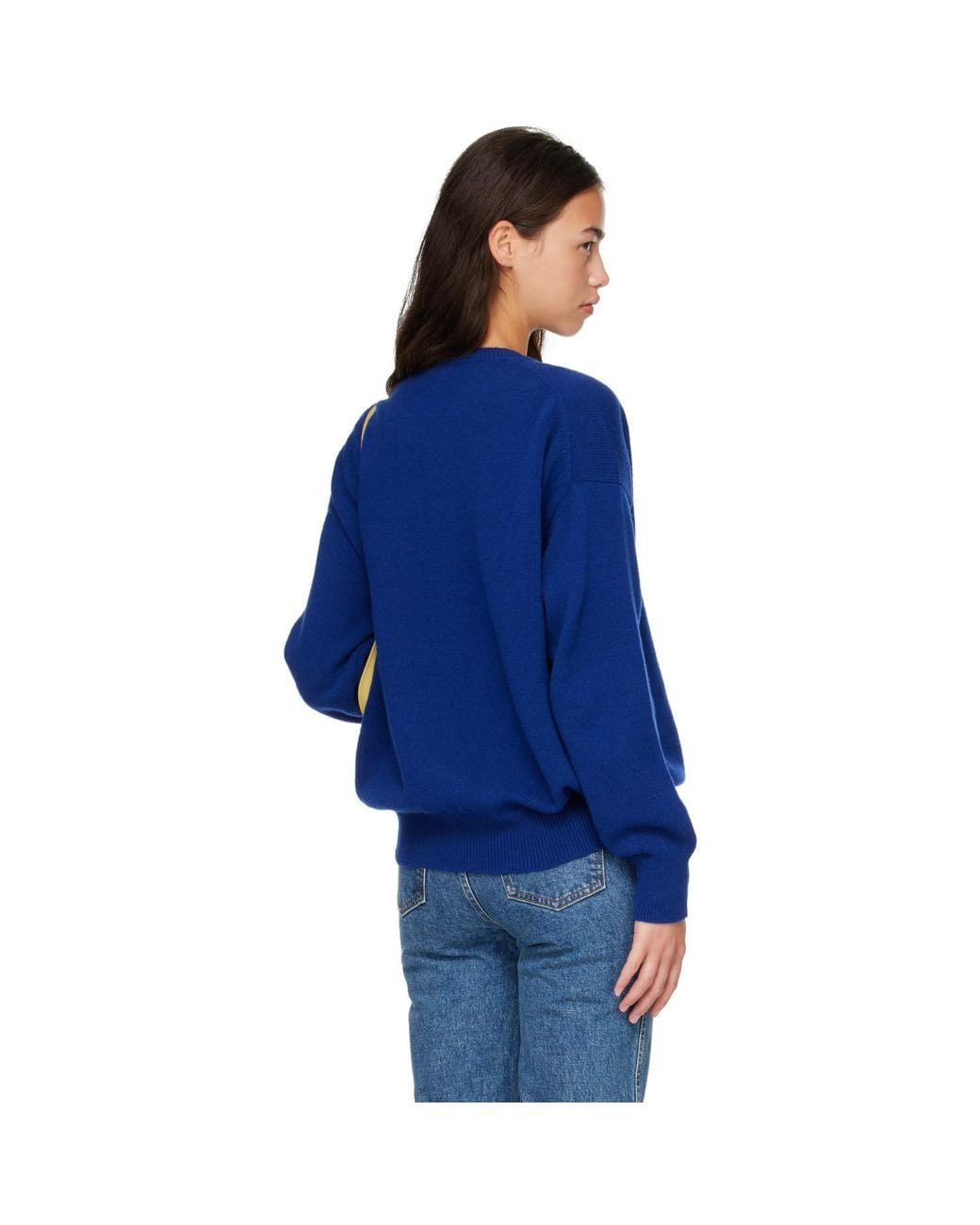 &Daughter Blue Innes Slouch Crewneck Sweater