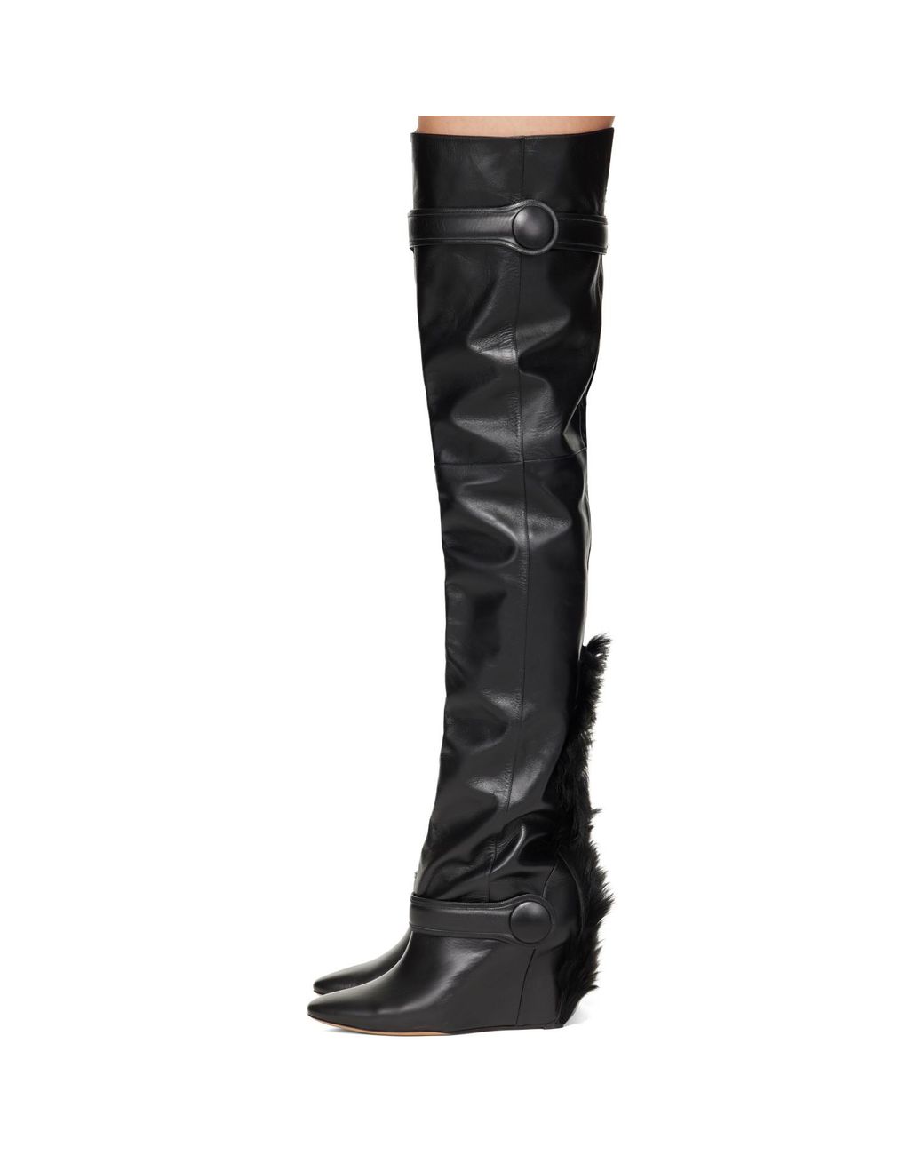 VAQUERA Black Mohawk Tall Boots