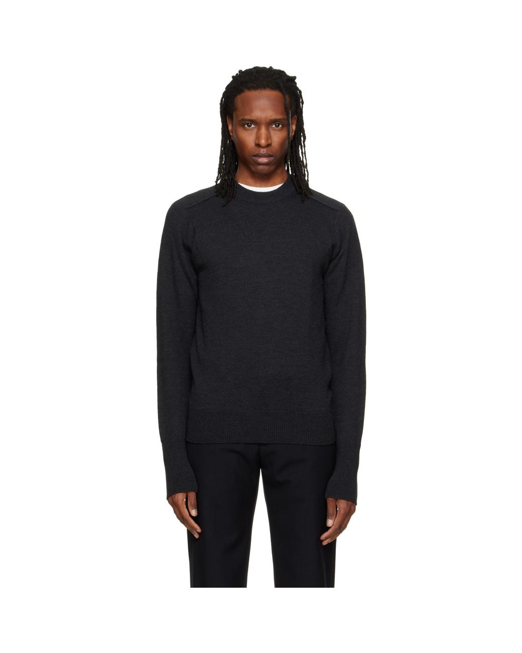 Studio Nicholson Black Jed Sweater for men
