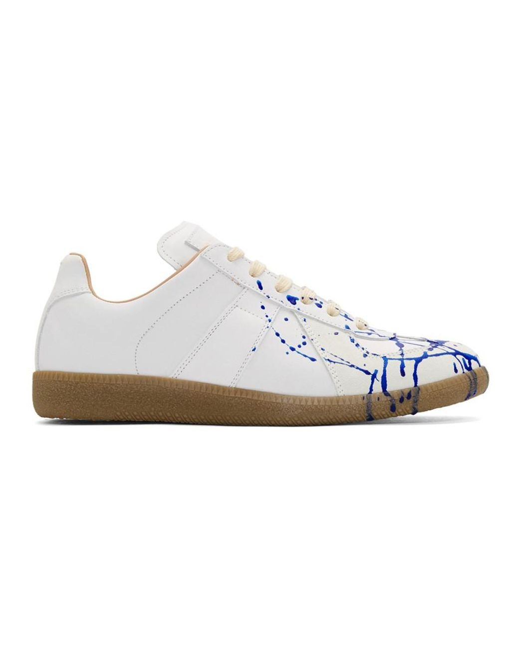 即発★Maison Margiela★MEN Replica Paint drop スニーカー 即発☆Maison Margiela☆MEN Replica Paint drop スニーカー