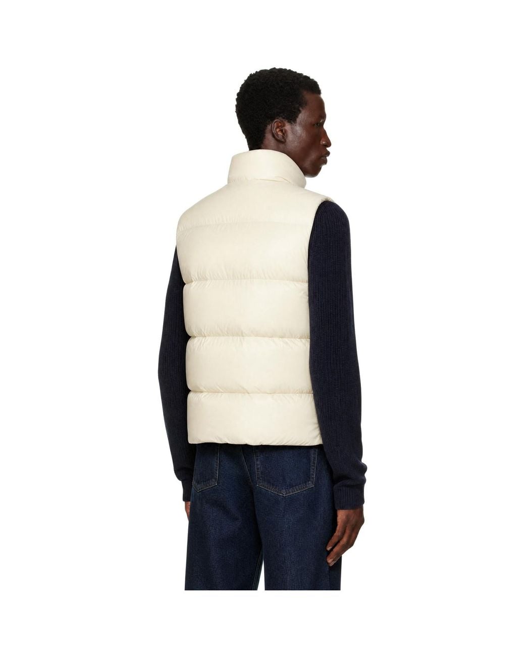 Moncler Natural Lipsi Down Vest for men