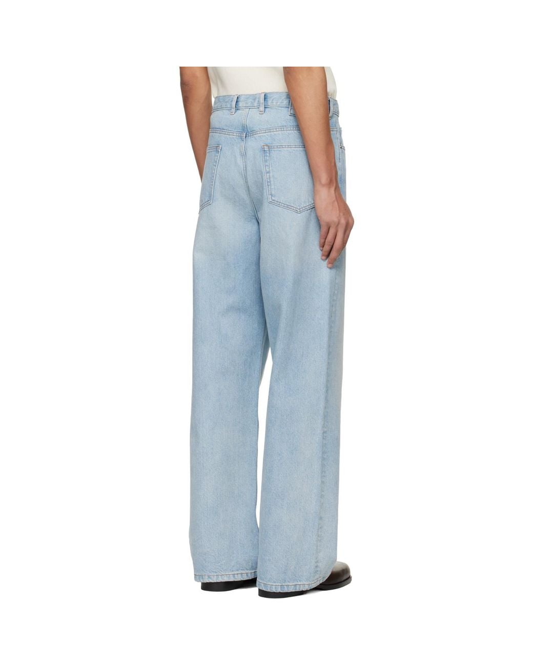 A.P.C. Blue Aaron Jeans for men