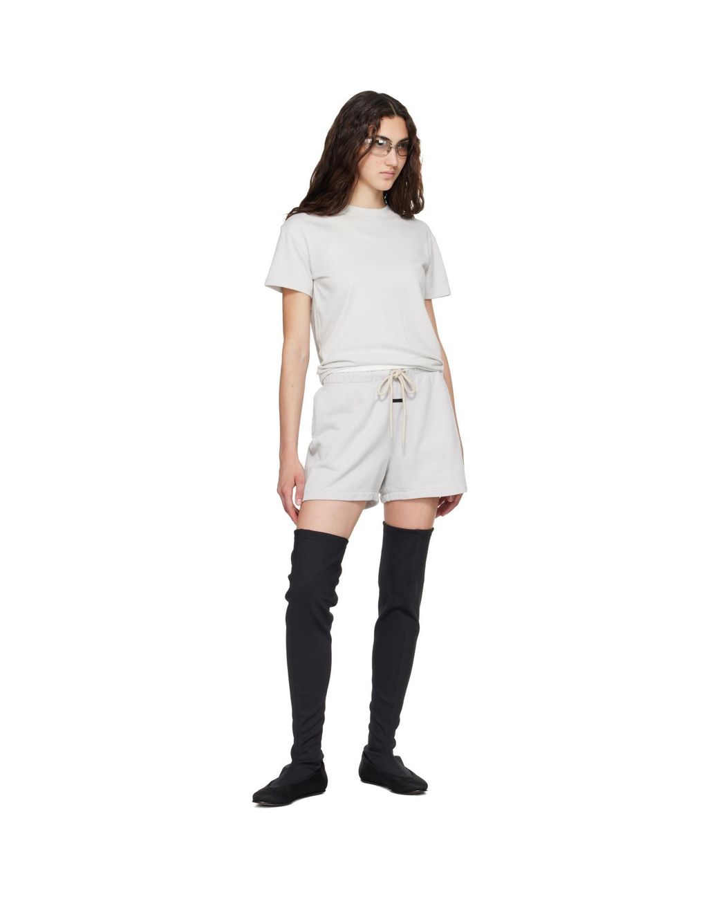 Fear Of God White Classic Fit T-Shirt
