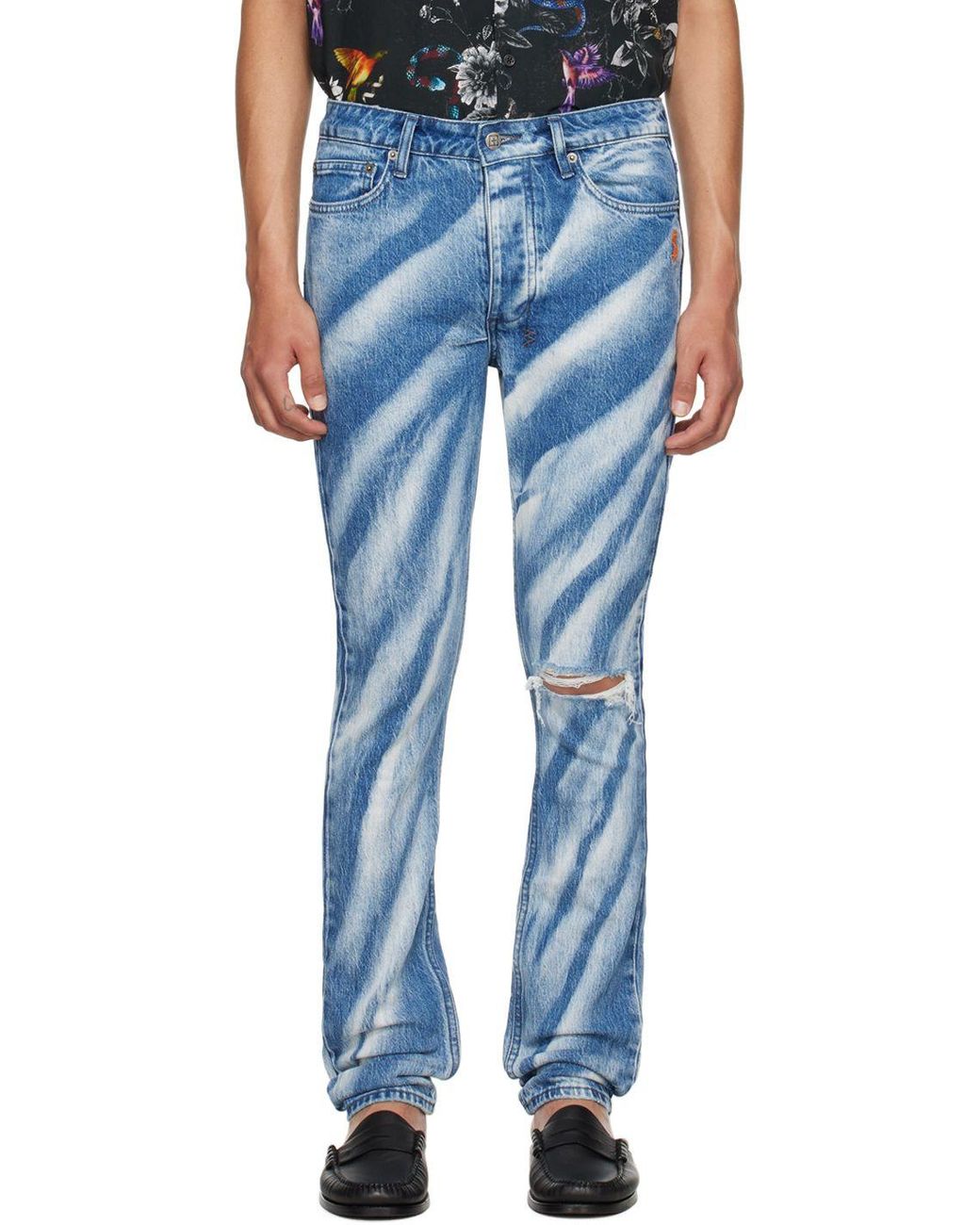 Ksubi Blue Chitch Kaos Jeans for Men | Lyst