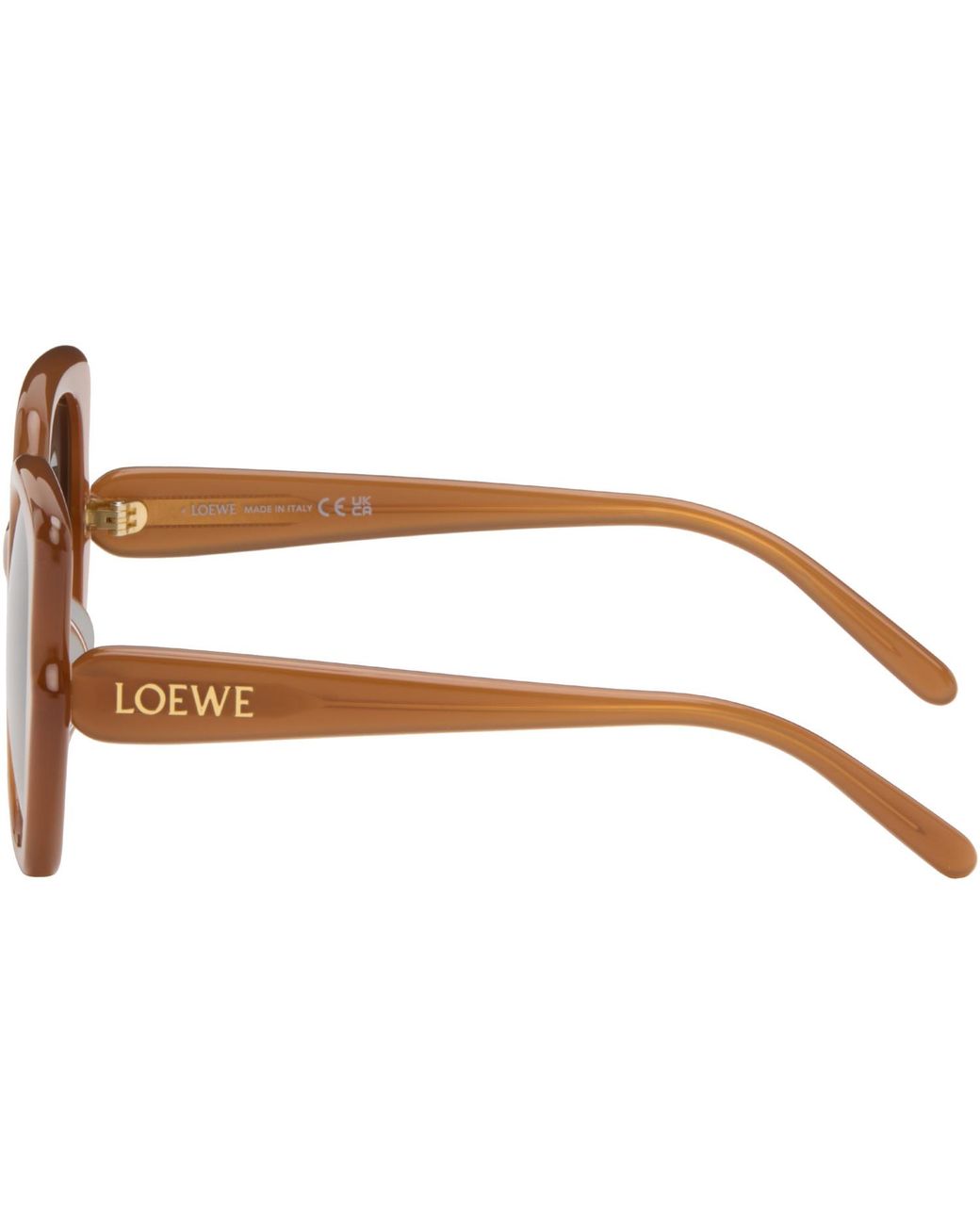 Loewe Brown Tan Fantasy Slim Sunglasses