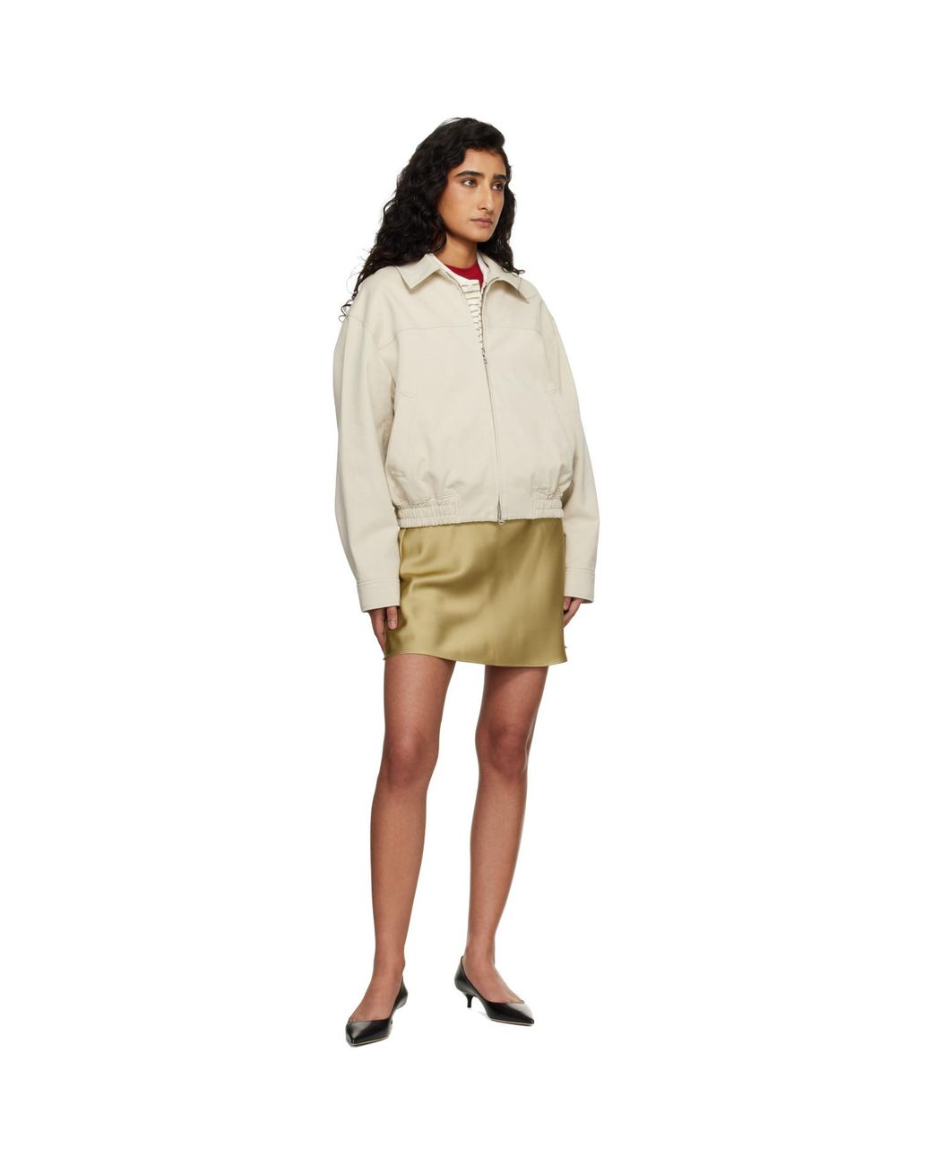 DUNST Multicolor Collared Blouson Jacket