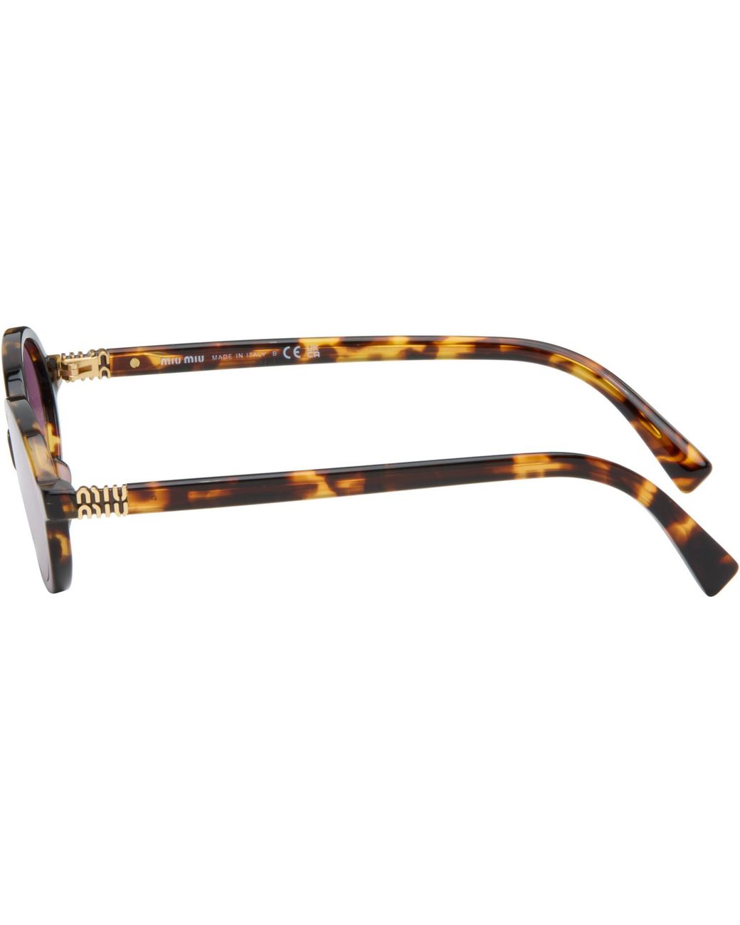 Miu Miu Black Miu Regard Sunglasses