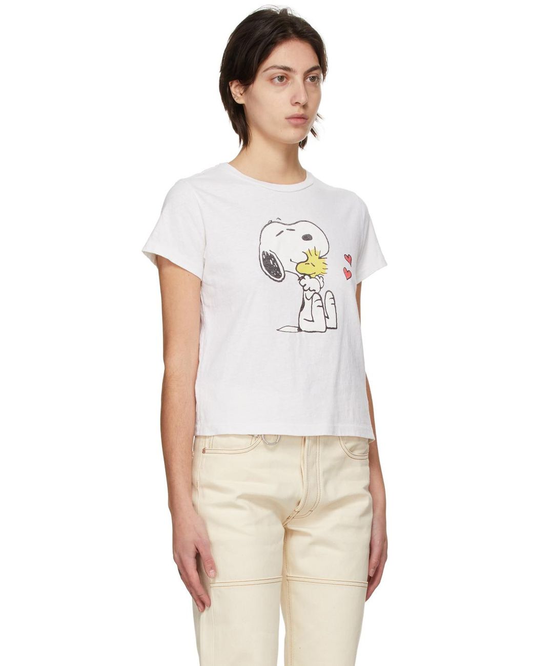 Re Done ★ Classic Snoopy Tシャツ RE/DONE | Classic 