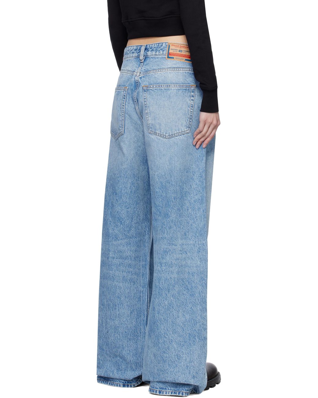 DIESEL ♪ relaxed jeans 1996 d-sire A0692609I2701 Women's Relaxed Jeans | Medium blue | Diesel 1996 D-Sire