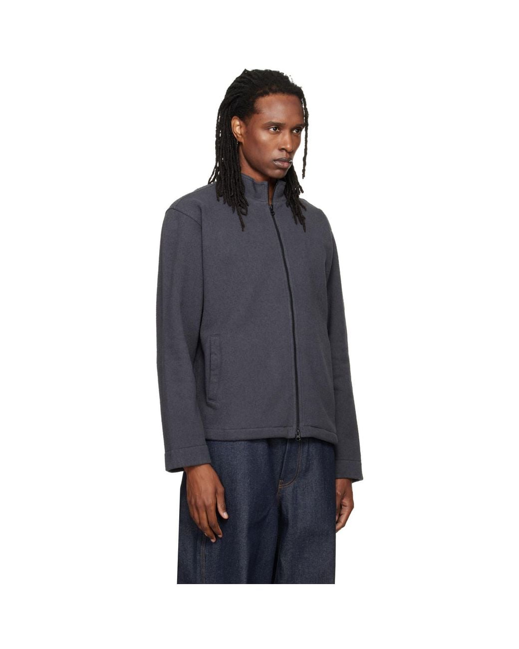 Blouson Interceptor Gris YMC pour homme en coloris Blue