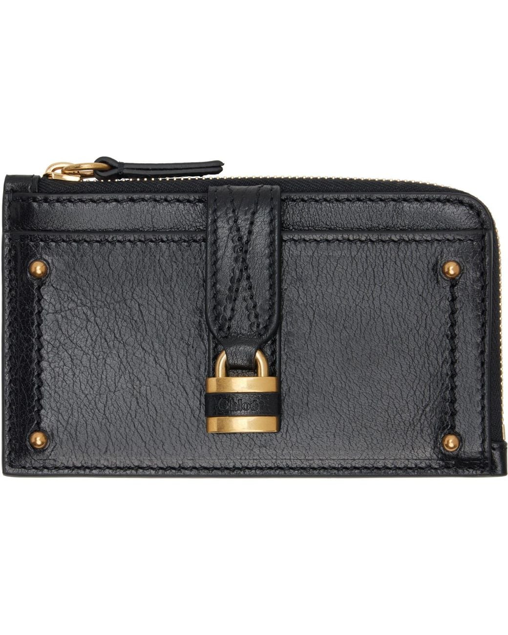 Chloé Black Small Paddington Card Holder