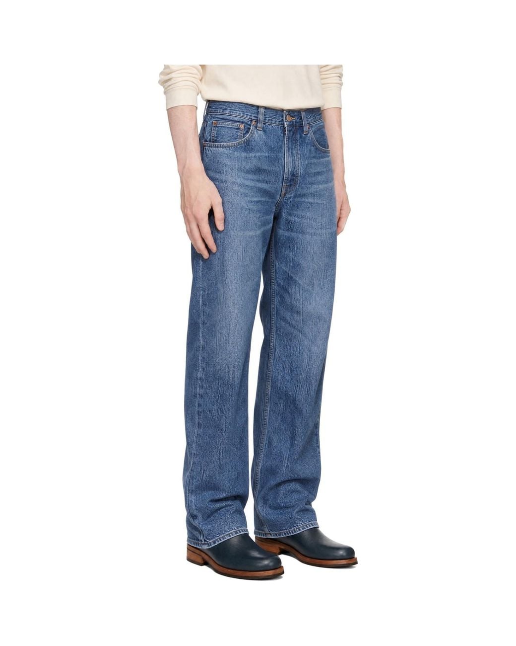 Nudie Jeans Blue Tuff Tony Jeans for men