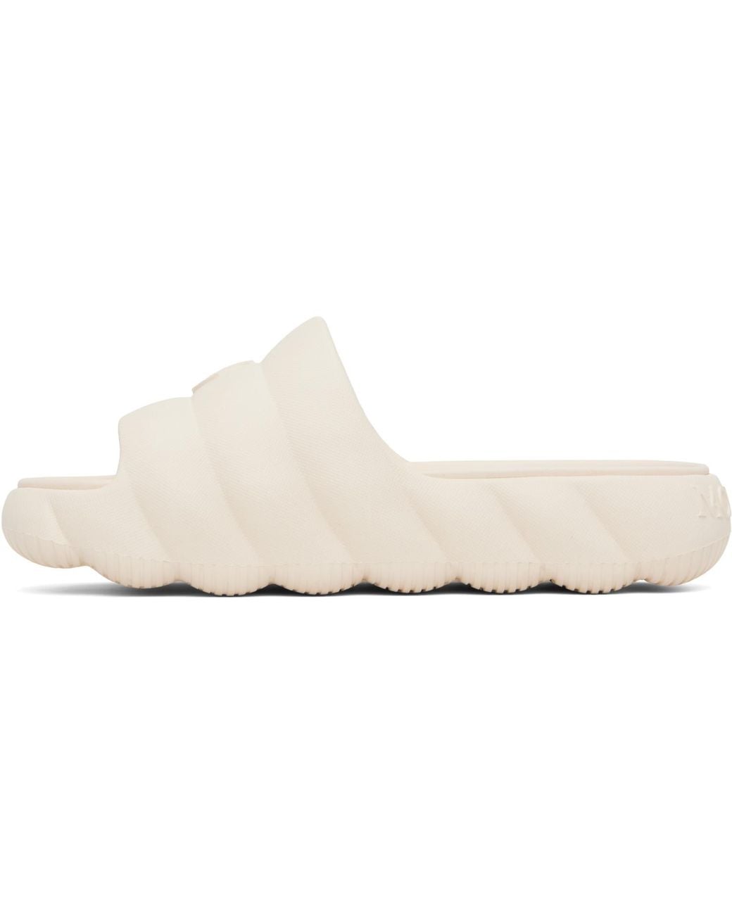 Moncler Black Off- Lilo Quilted Eva Pool Slides
