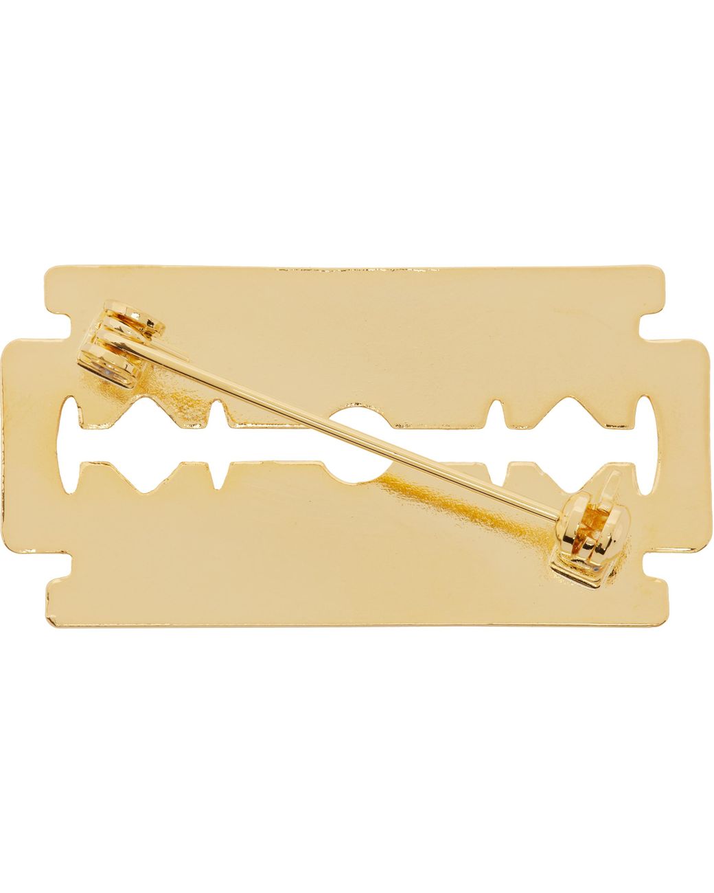 Undercover Razorblade Undercover Razor Blade Brooch in Black | Lyst UK