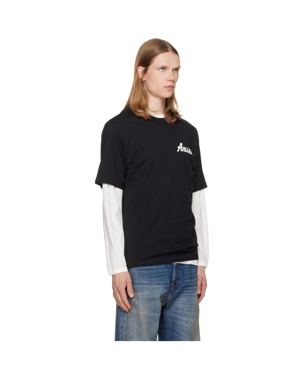 Amiri Black City T-Shirt for men