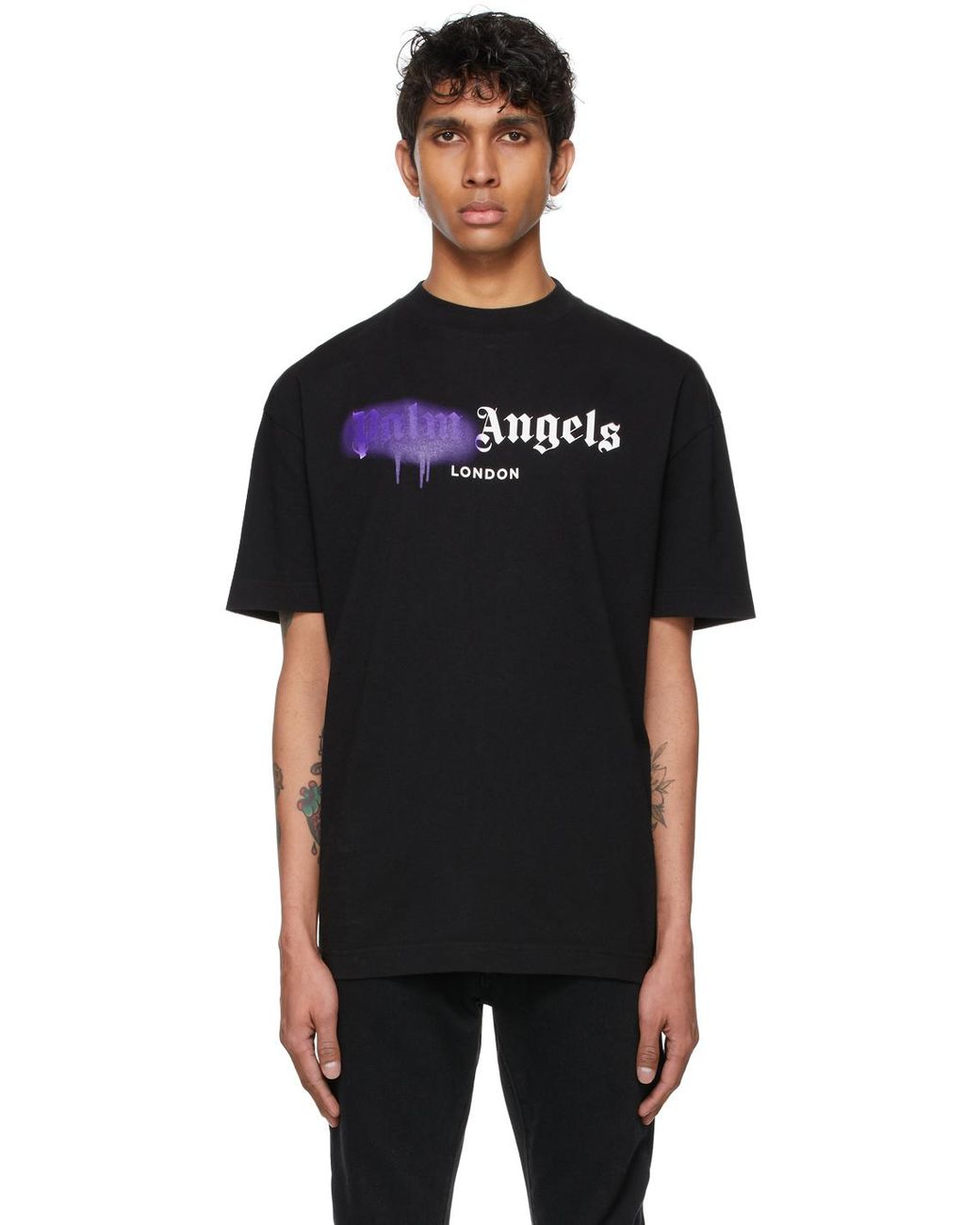 Palm angels hotsell sprayed t shirt
