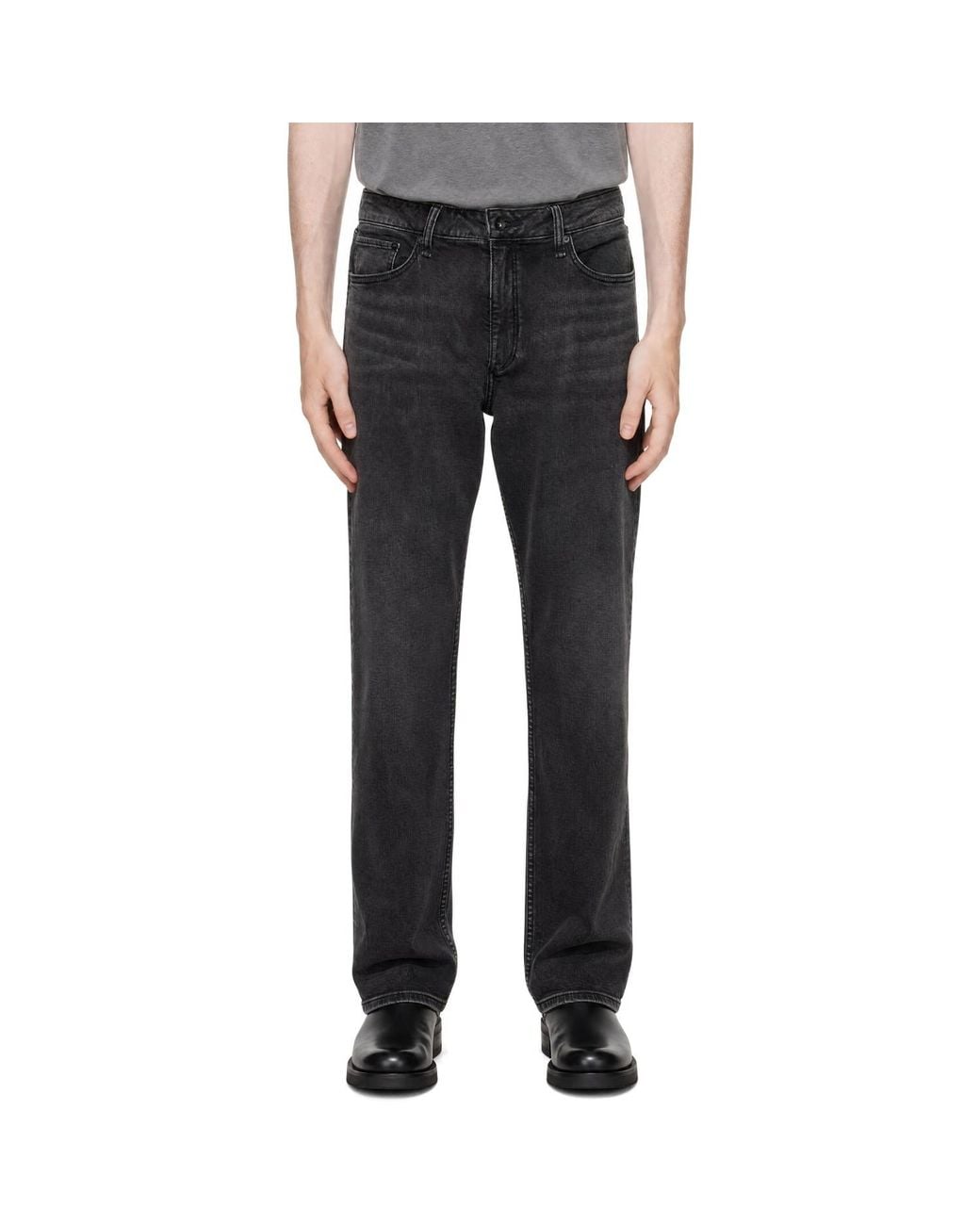Rag & Bone Black Fit 3 Athletic Jeans for men