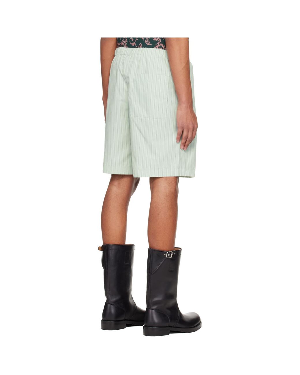 Dries Van Noten Multicolor Cotton Shorts for men