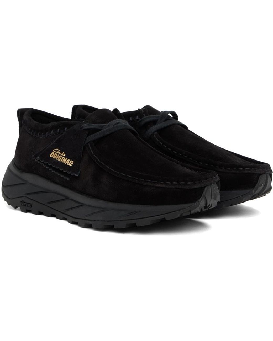 Clarks Walla Eden Lo Derbys in Black for Men | Lyst Canada