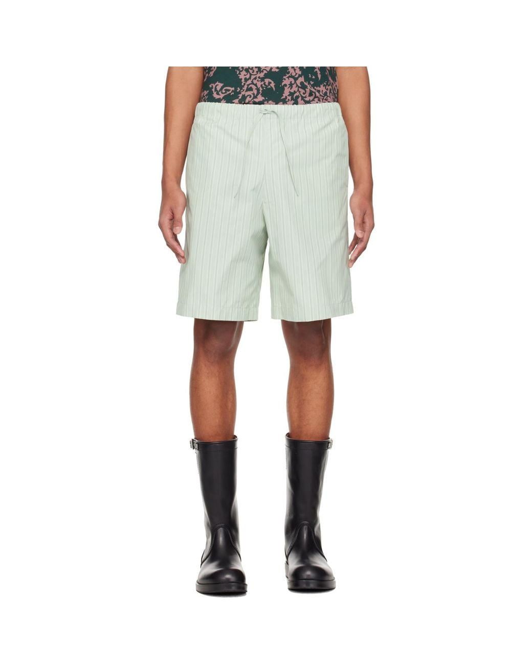 Dries Van Noten Multicolor Cotton Shorts for men