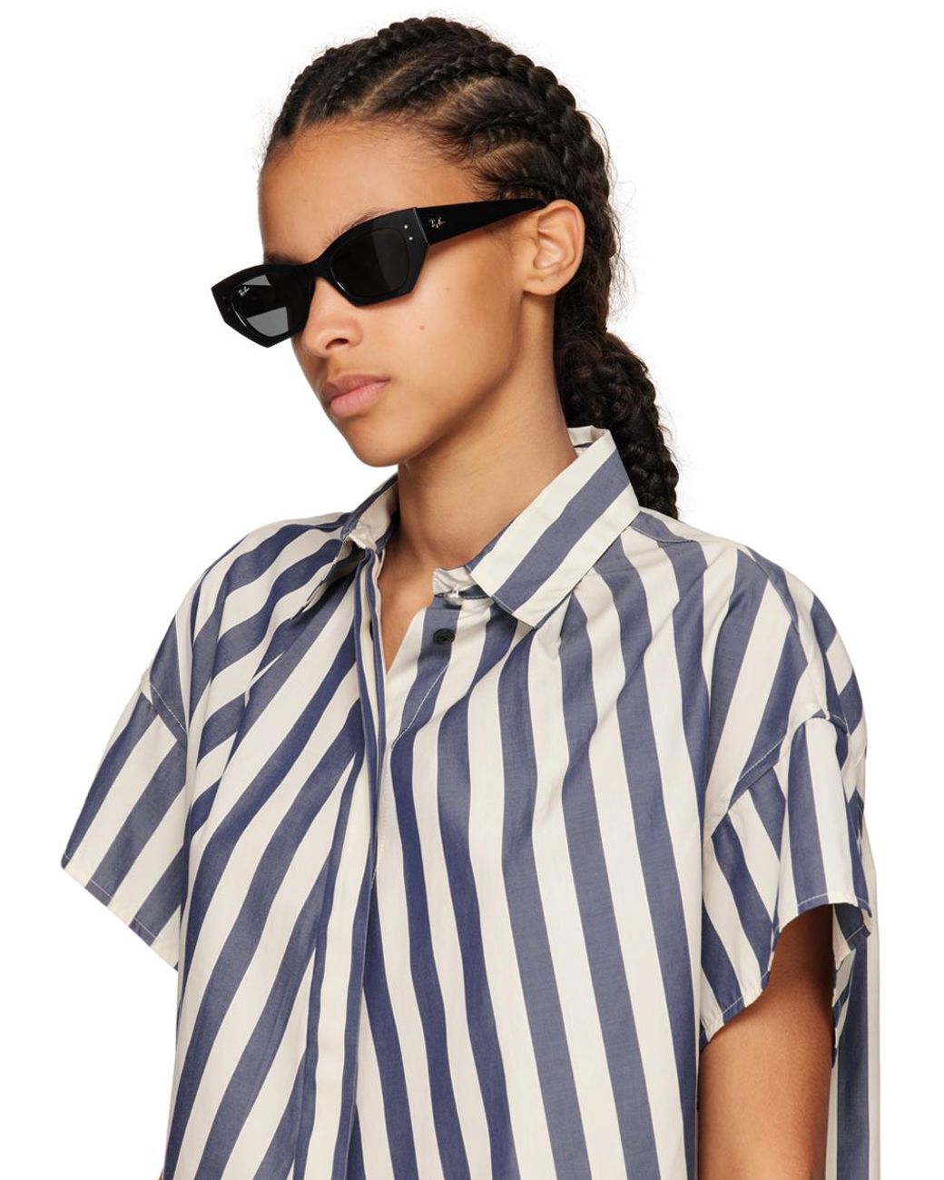 Ray-Ban バイオベース Zena サングラス ブラック | Lyst