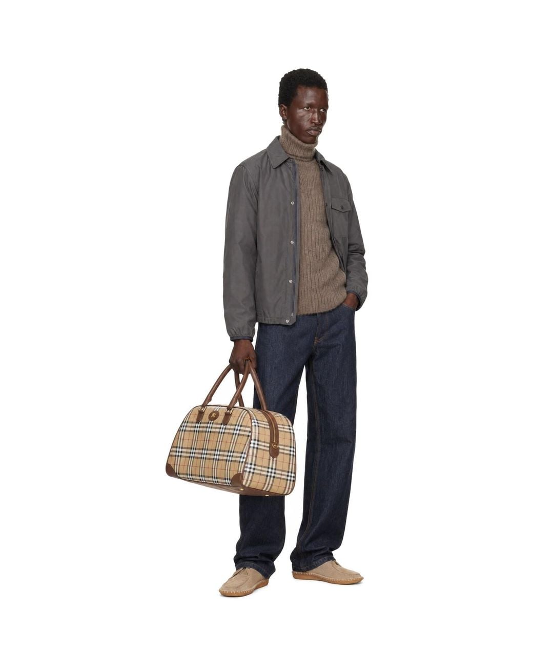 Burberry Gray Dalewood Jacket for men