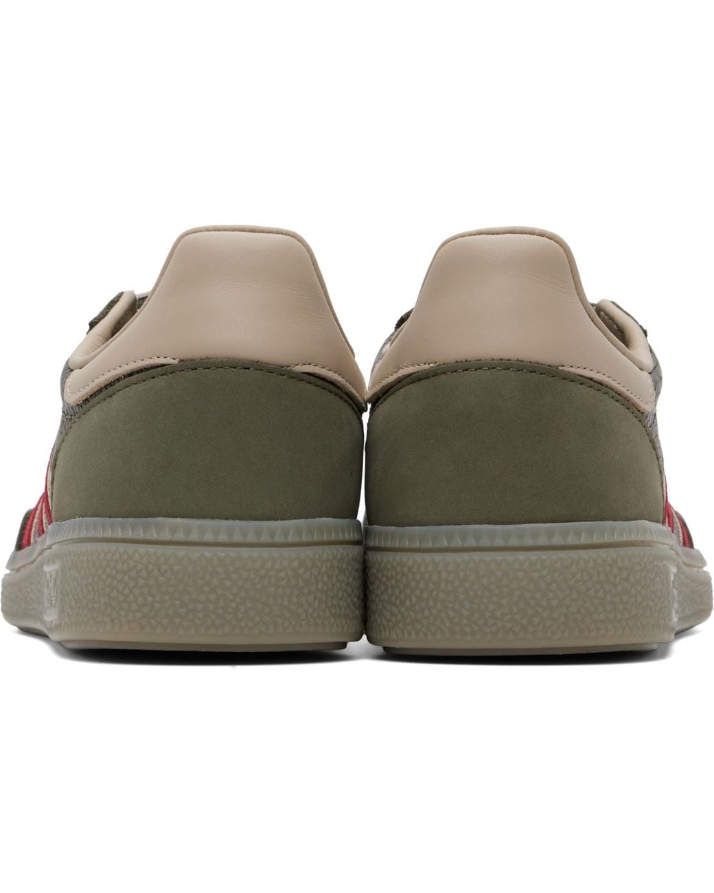 Adidas Originals Gray Khaki Handball Spezial Sneakers for men