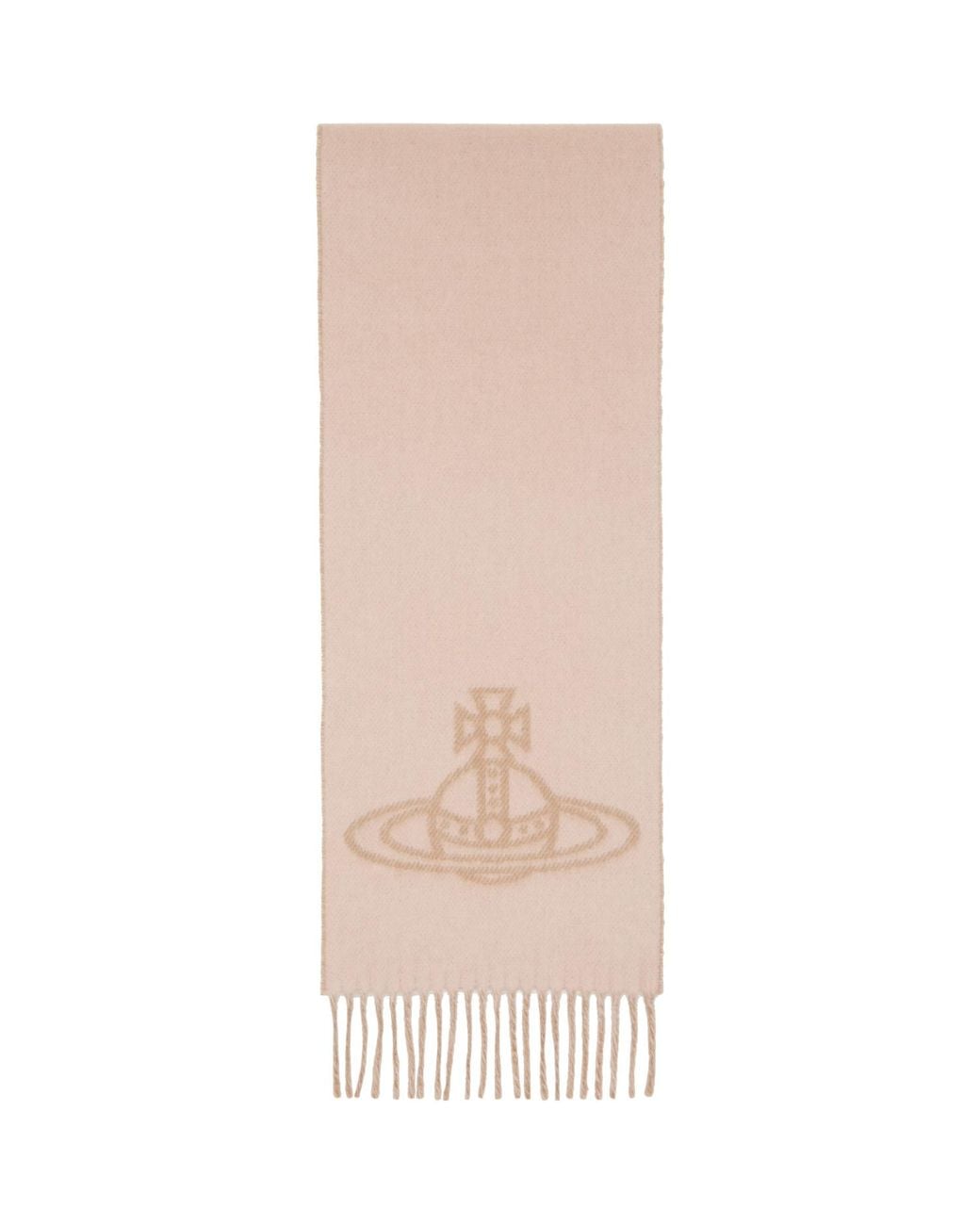 Vivienne Westwood Brown Double Face Scarf for men