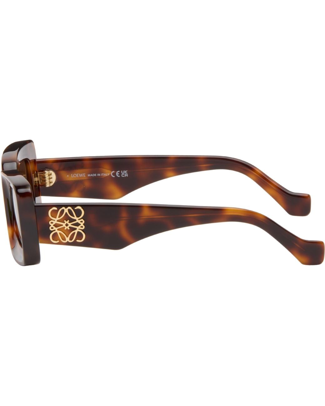 Loewe Black Rectangular Sunglasses