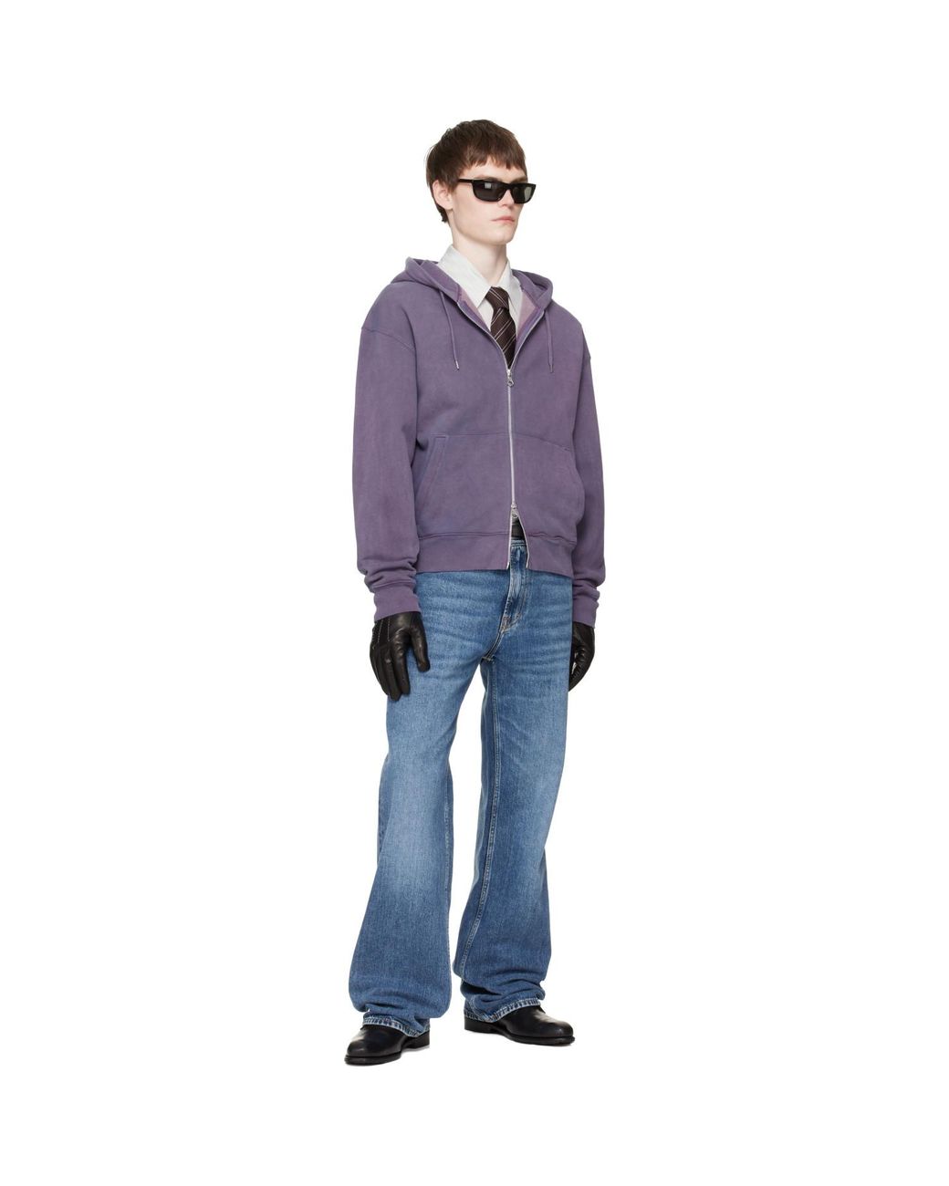 Our Legacy Purple Rascal Hoodie for men