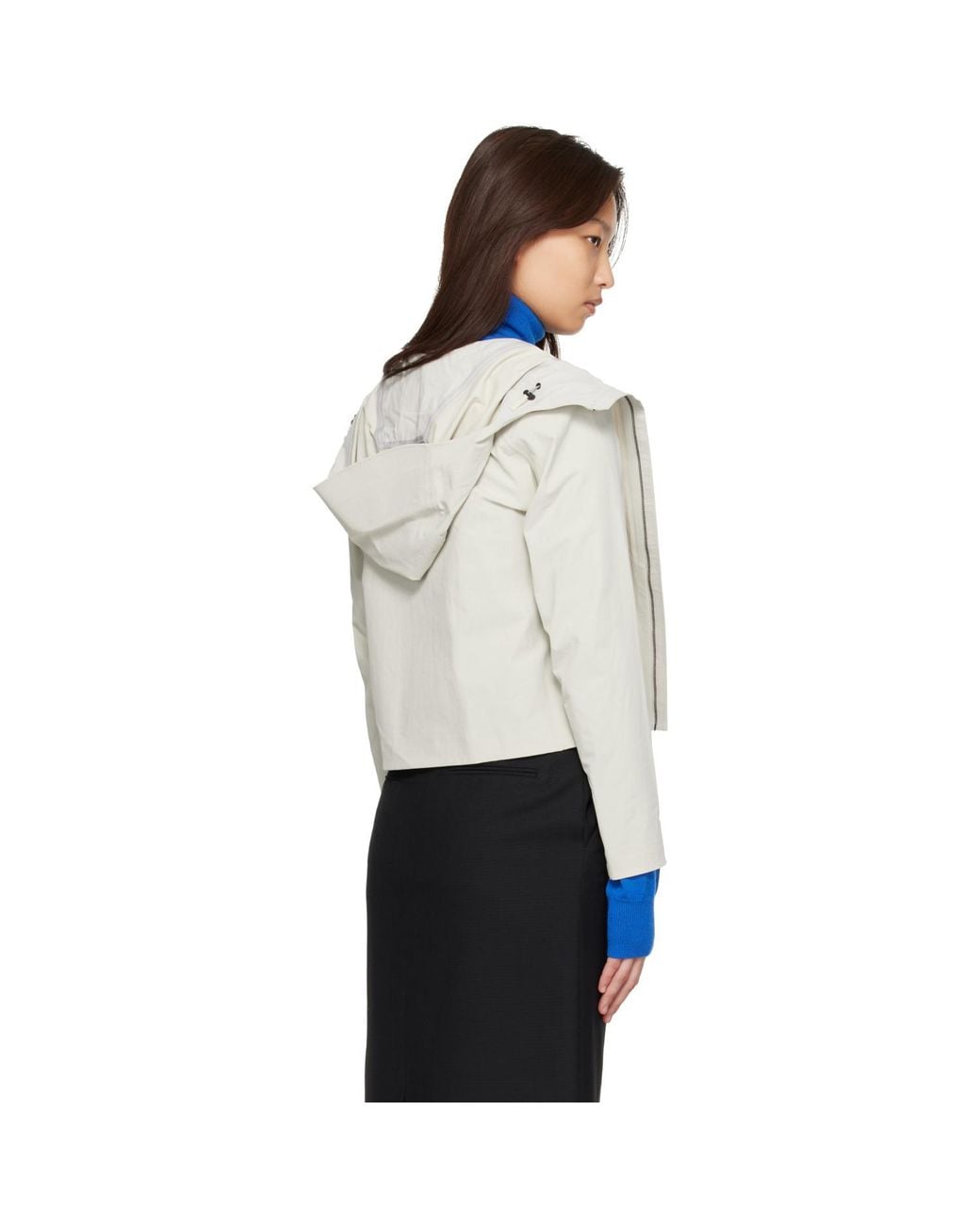 Veilance Blue Focal Hoody Jacket