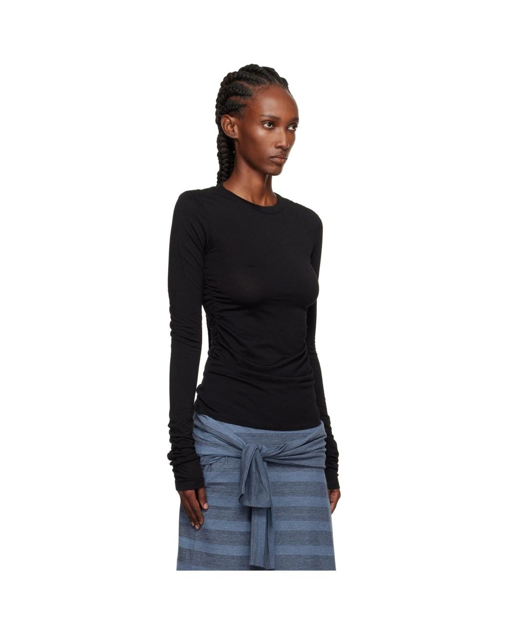Our Legacy Black Strain Slim Longsleeve T-Shirt