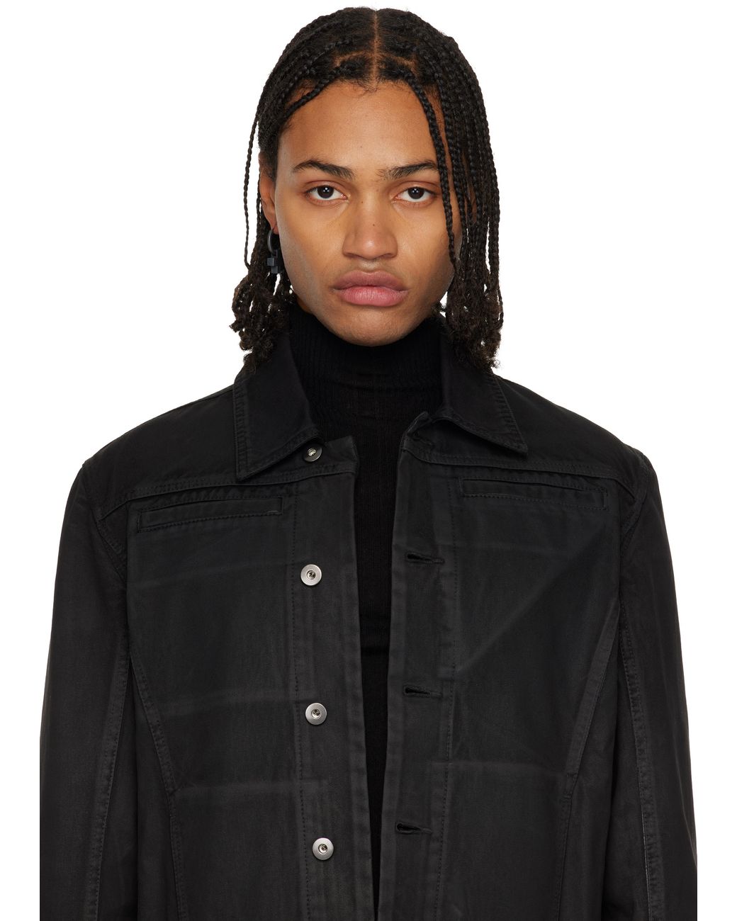 Parts Of 4 Multicolor Single Hoop Earring for men