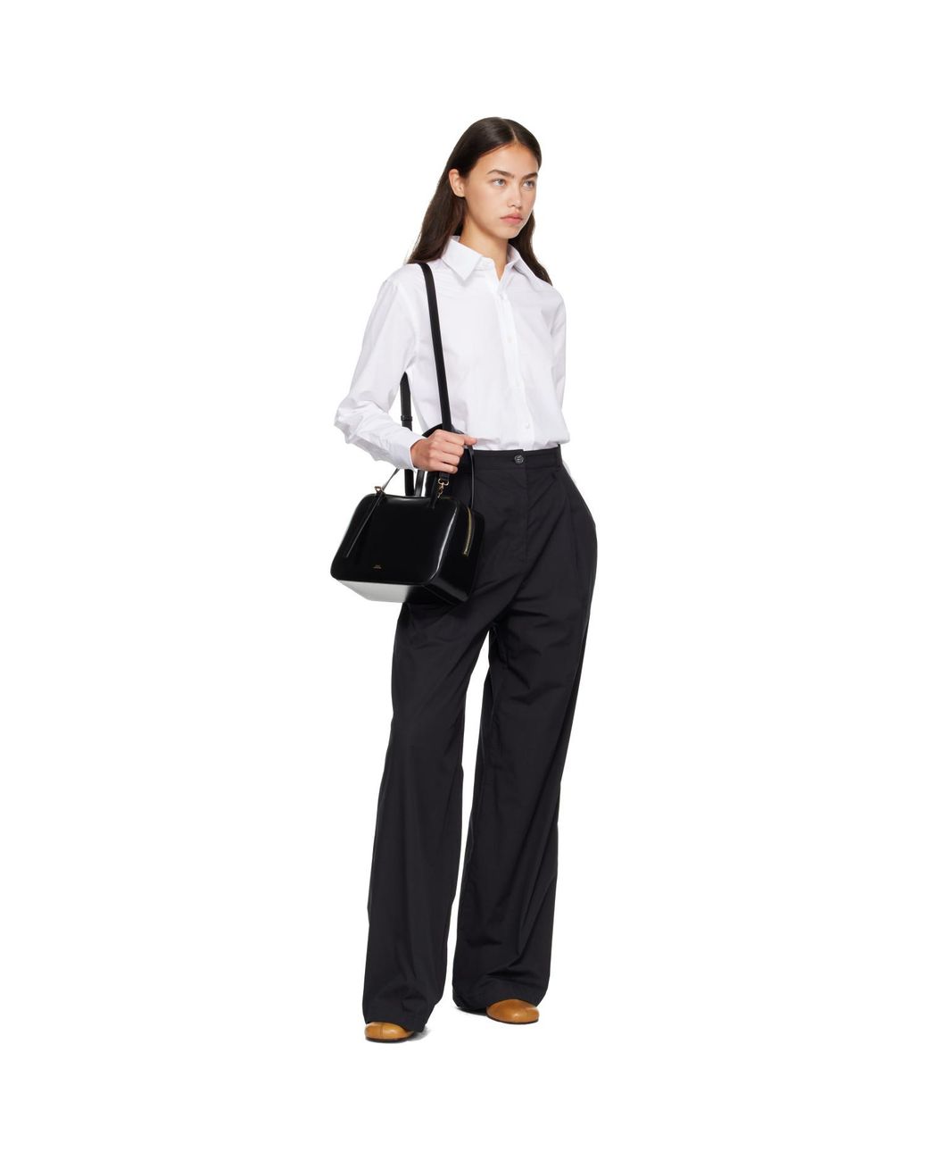 A.P.C. Black Ginny Trousers