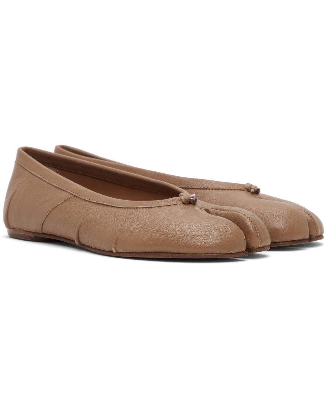 Maison Margiela Black Tabi New Ballerina Flats