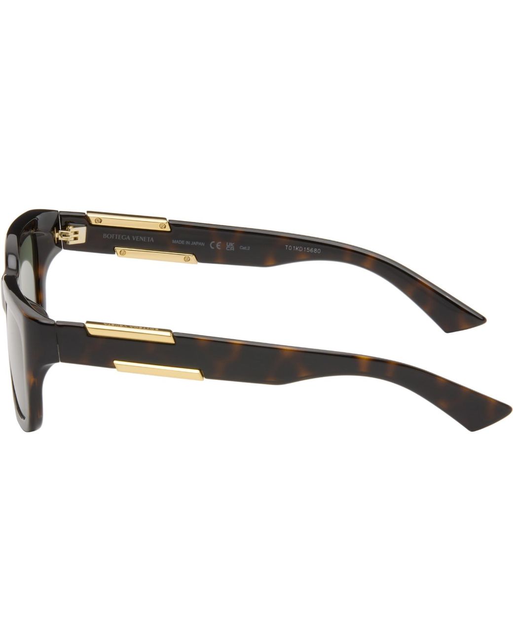 Bottega Veneta Black Ribbon Sunglasses for men