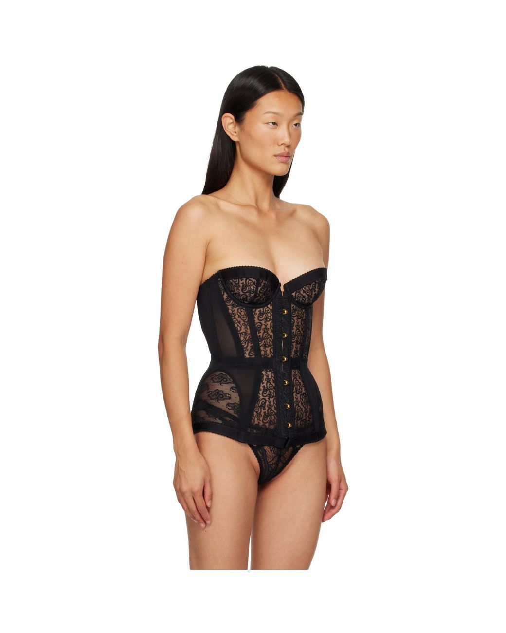 Agent Provocateur Black Mercy Corset