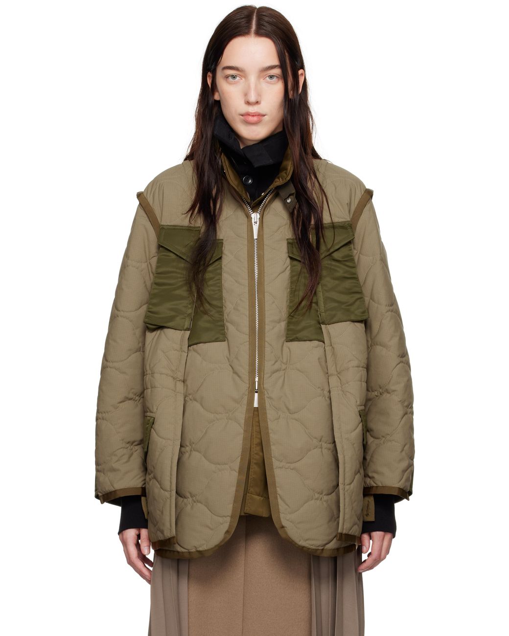 sacai-637-Beige-Olive-Khaki-