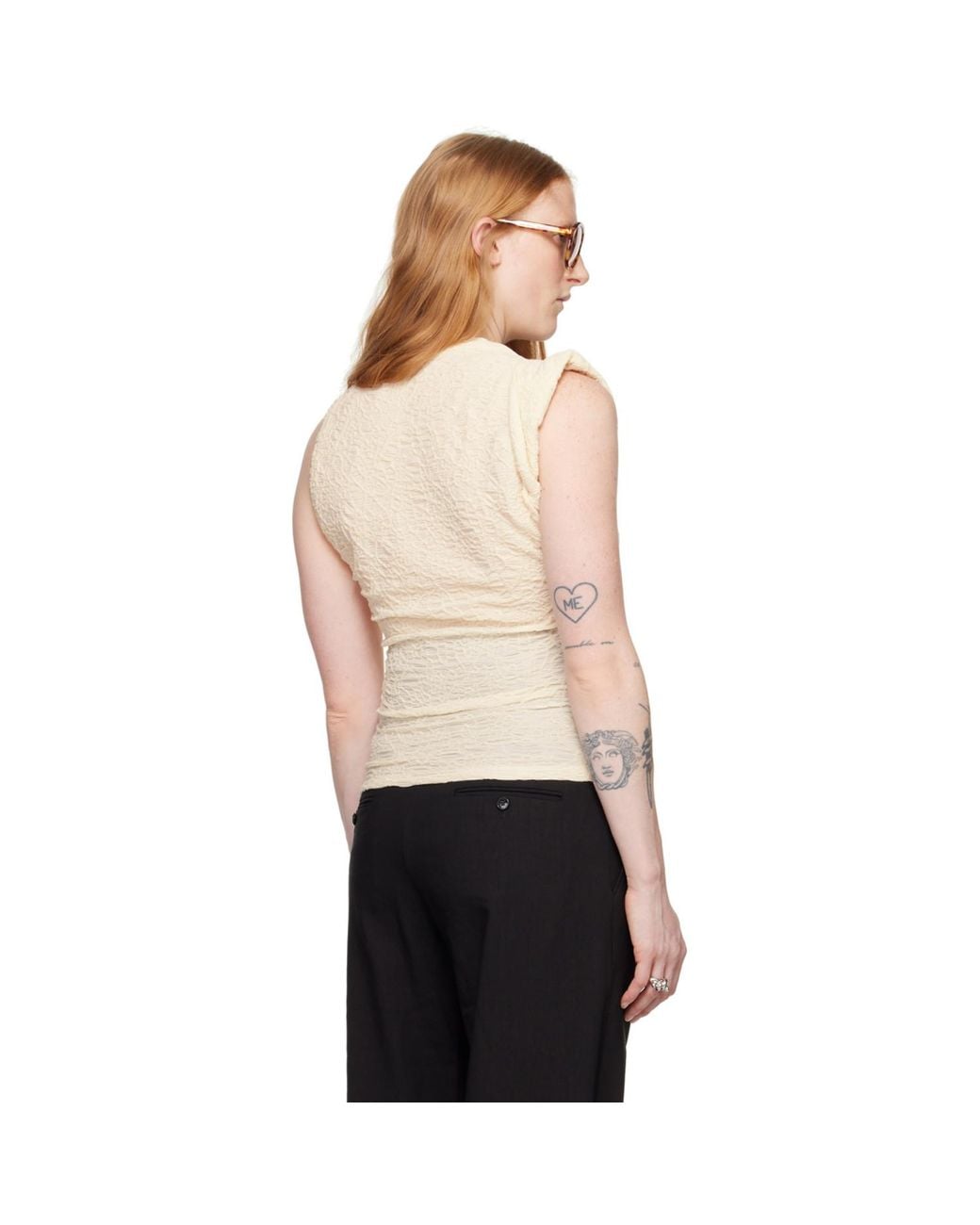Isabel Marant Black Off-white Fabiena T-shirt