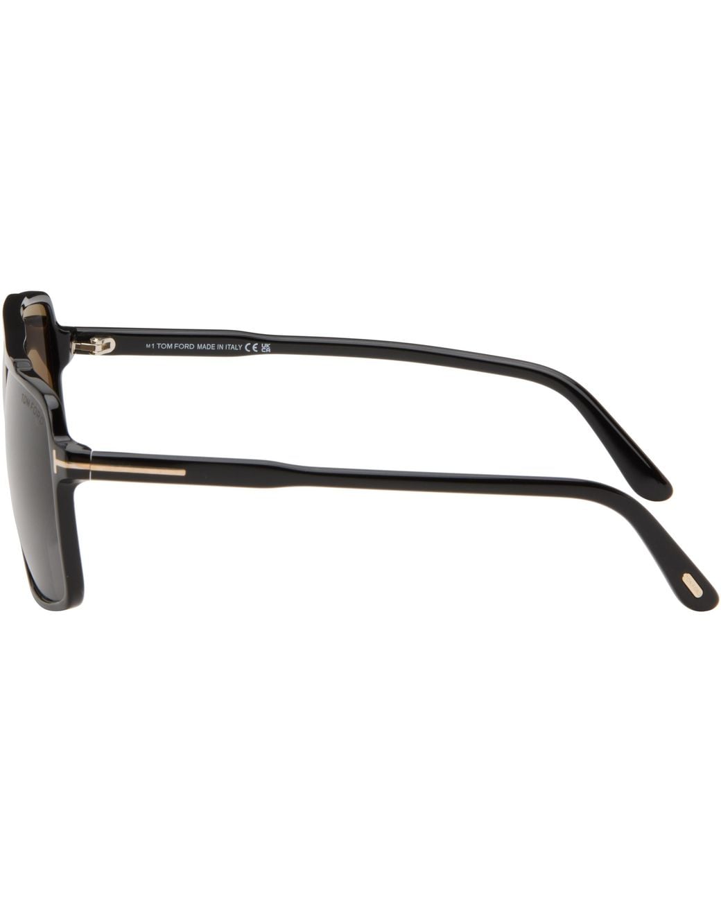 メンズ Tom Ford ブラック Kemp サングラス Black