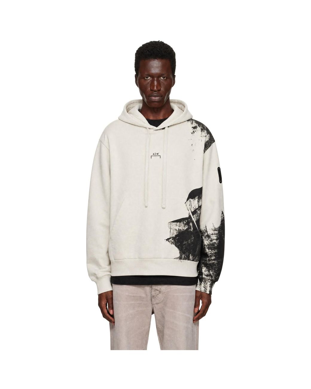 A_COLD_WALL* Natural Brushstroke Hoodie for men