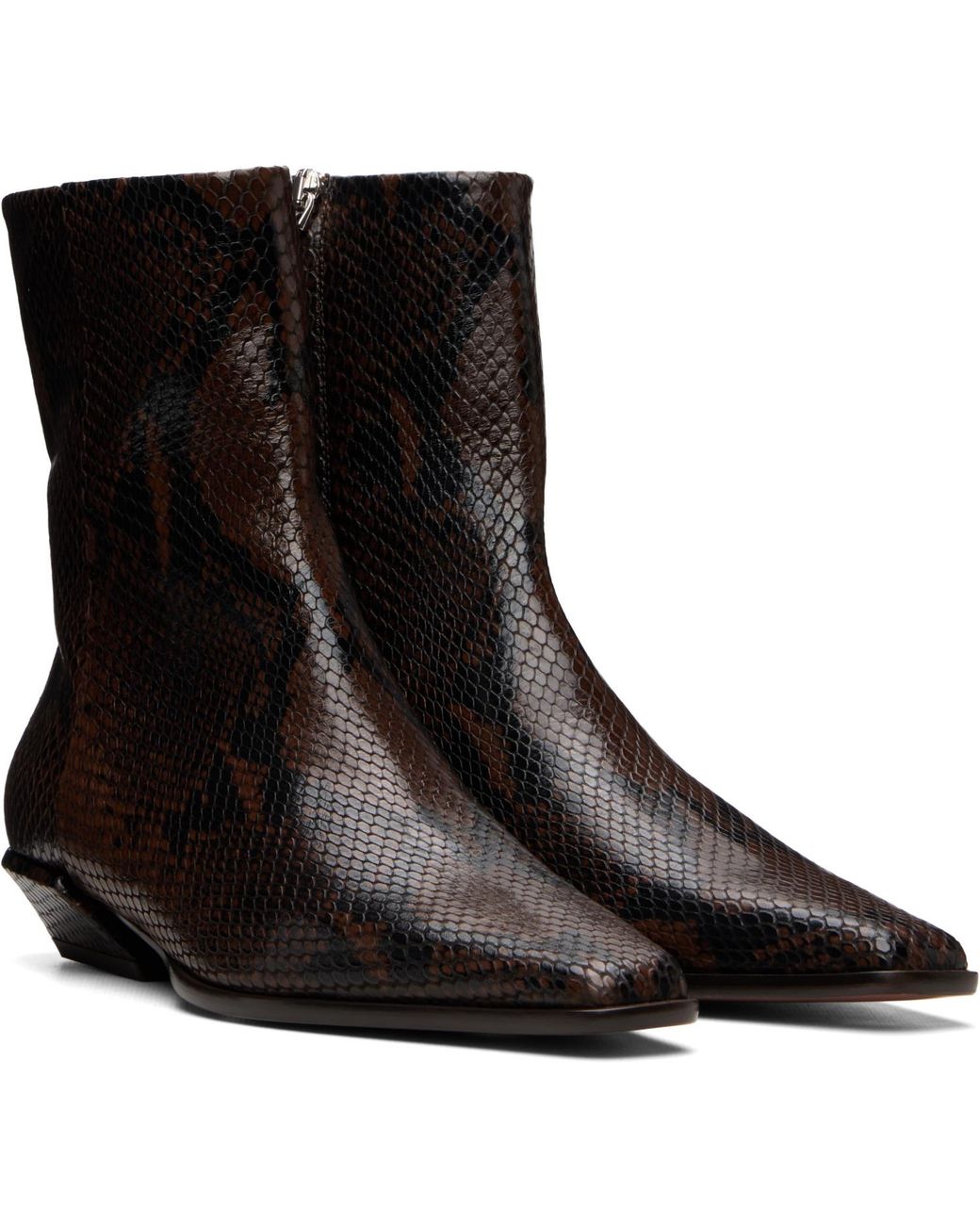 Paris Texas Brown Bettina 25 Ankle Boots