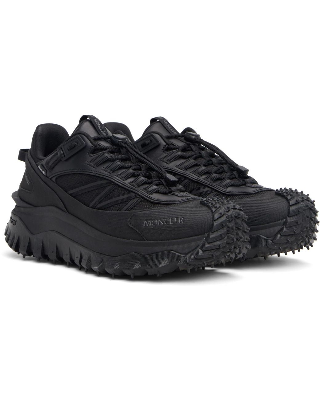 Moncler Black Trailgrip Gtx Trainers Sneakers for men