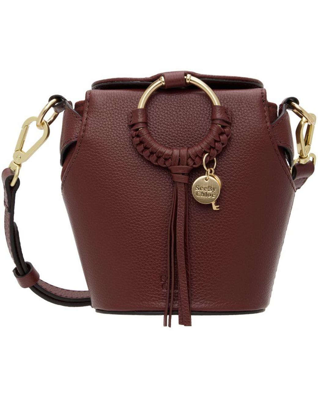 SEE BY CHLOÉ, Burgundy Women's Cross-body Bags