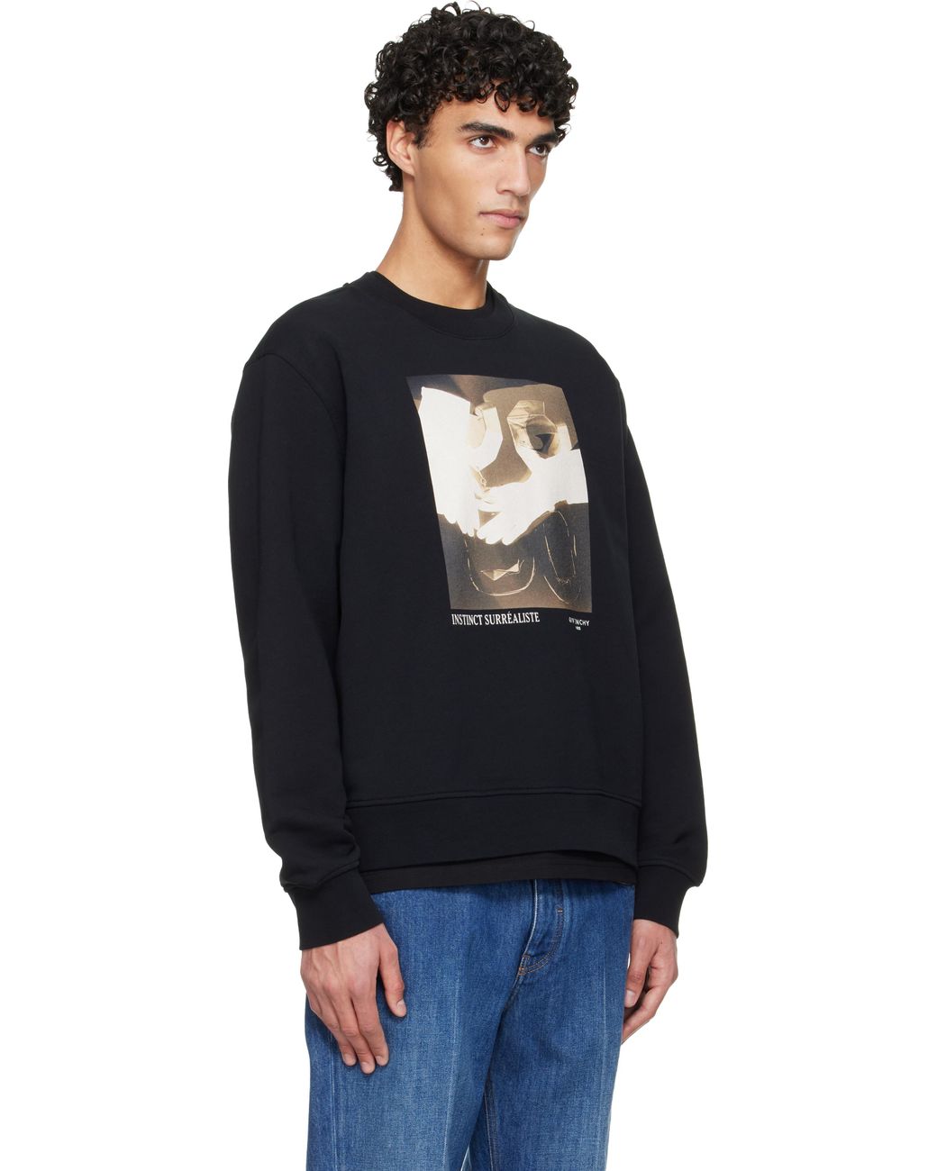Givenchy Black Regular Fit Sweatshirt for men