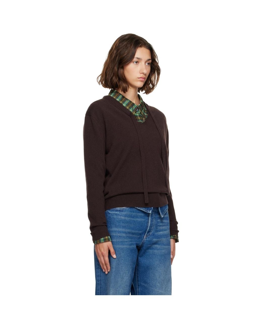 Dries Van Noten Black Cashmere Sweater