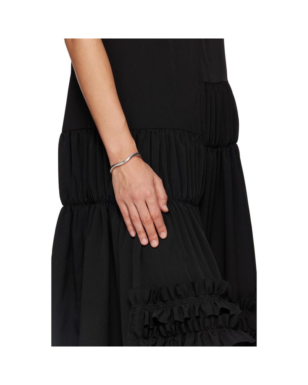 C.Chesnais Black Wave Bracelet