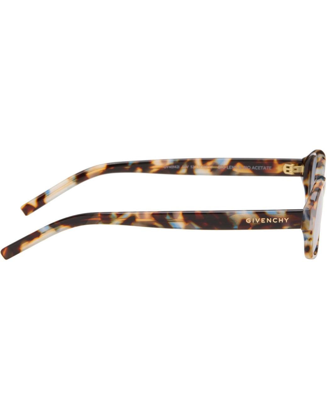 Givenchy Brown Tortoiseshell City Sunglasses for men