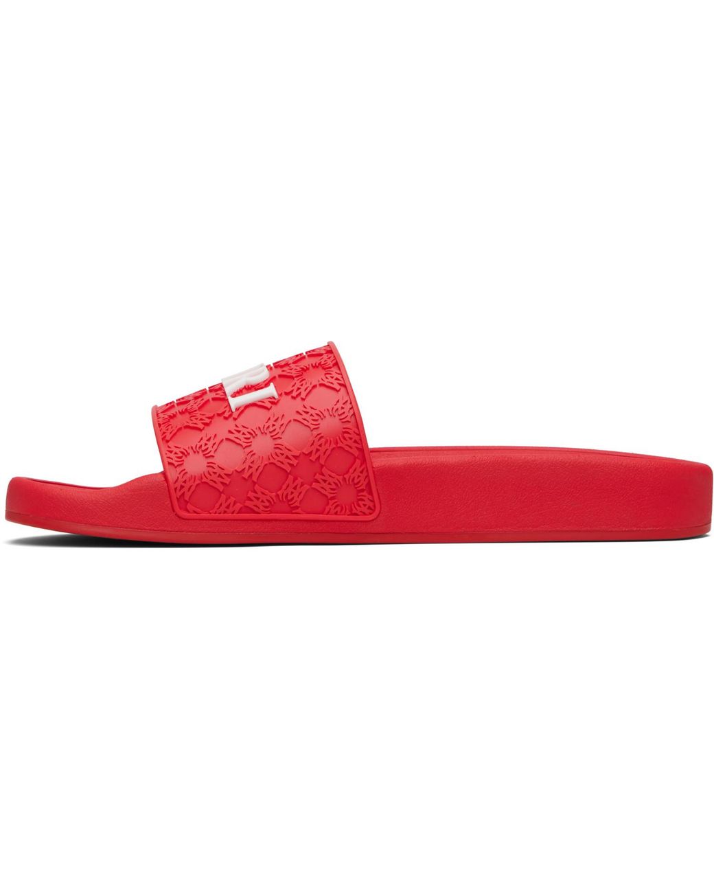 Amiri Red Ma Quad Pool Slides for men